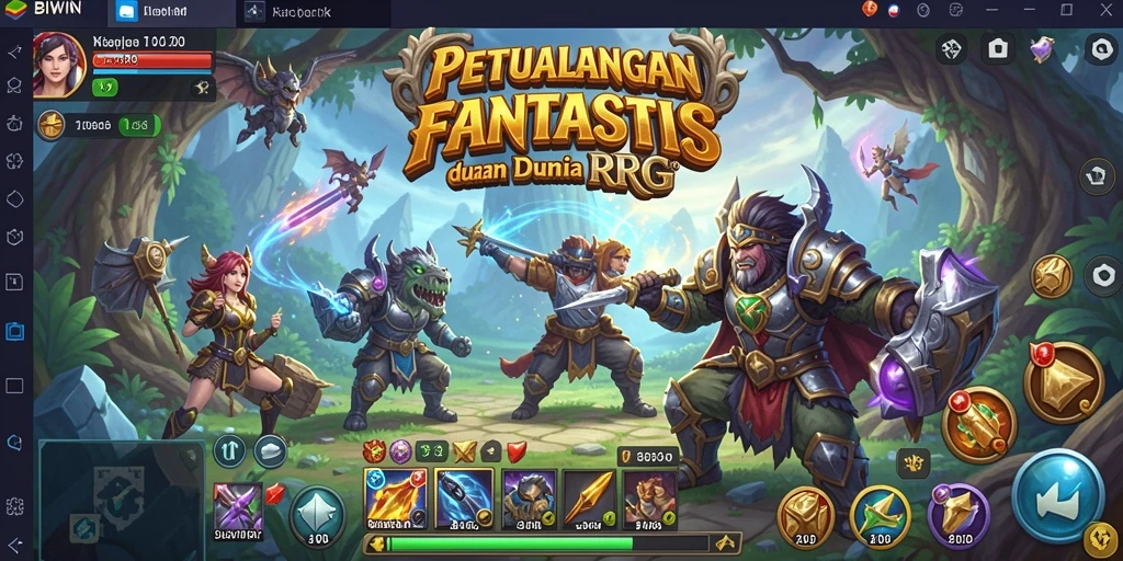 Tampilan gameplay seru dan grafis memukau dari BIWIN.