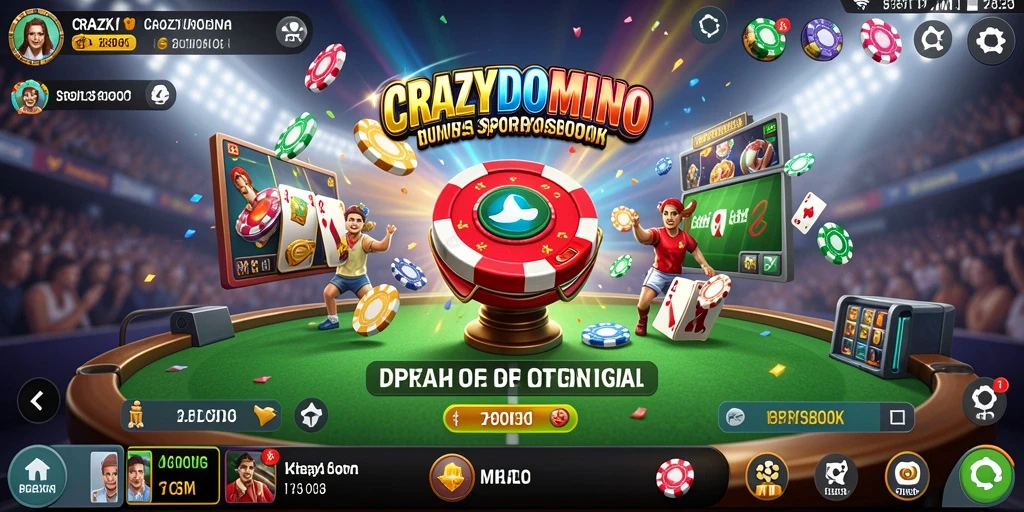 Gameplay menarik dalam <strong>CRAZYDOMINO</strong>, menampilkan taruhan yang seru dan interaktif.