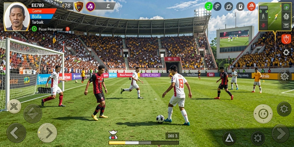 Tampilan gameplay EE789 yang mendebarkan dan realistis.