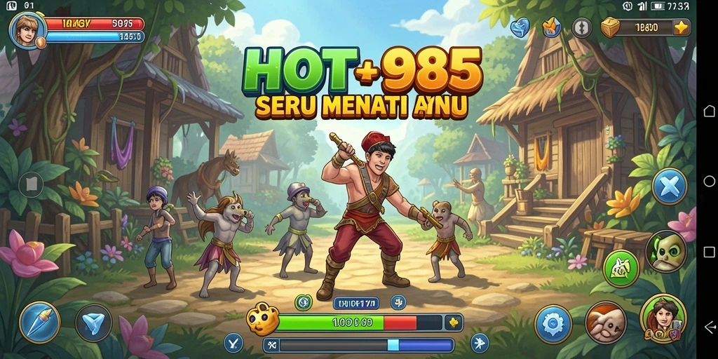 Gameplay seru dari HOT985, menjelajahi dunia yang menakjubkan.