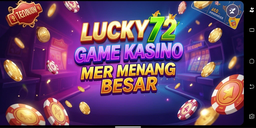 Tampilan gameplay LUCKY72 yang menarik dan interaktif.