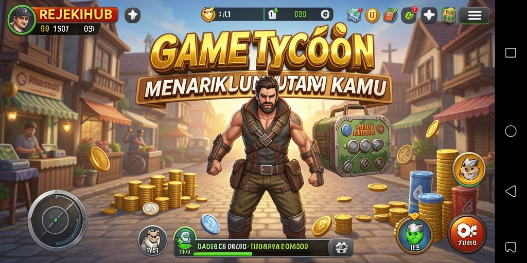 Tampilan gameplay menarik dari <strong>REJEKIHUB</strong> dengan alur bisnis yang dinamis.