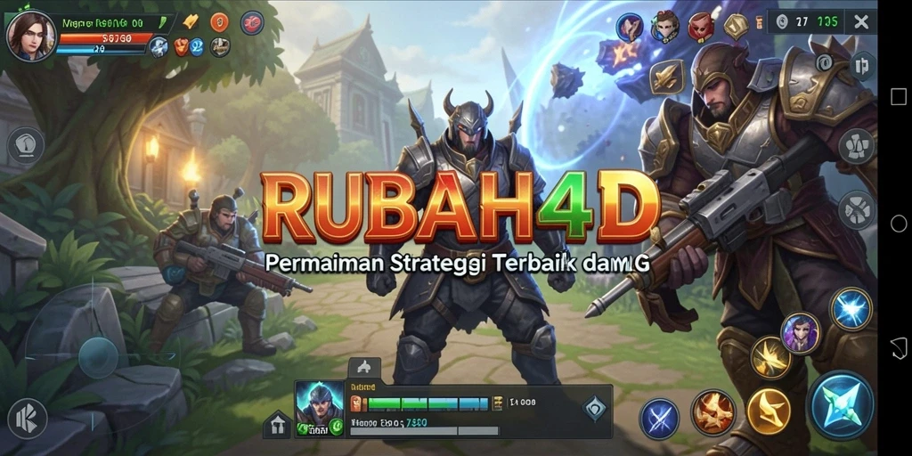Tangkapan layar dari gameplay RUBAH4D yang menampilkan keindahan grafis dan strategi.