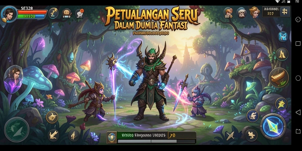Tampilan menarik dari gameplay SE328 yang penuh petualangan.