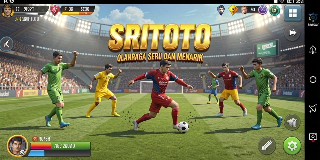 Gameplay seru SRITOTO yang menampilkan berbagai cabang olahraga.