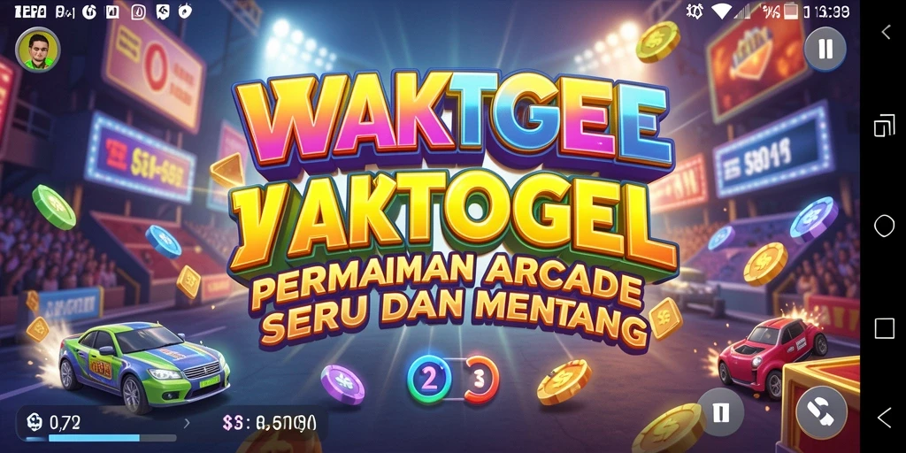 Tampilan gameplay seru dari WAKTOGEL yang penuh warna.